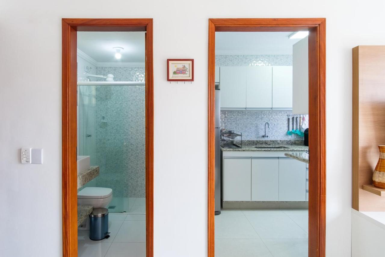 Apartamento A 100 Metros Da Praia - 01 Dormitorio - Edificio Agua Viva อูบาตูบา ภายนอก รูปภาพ