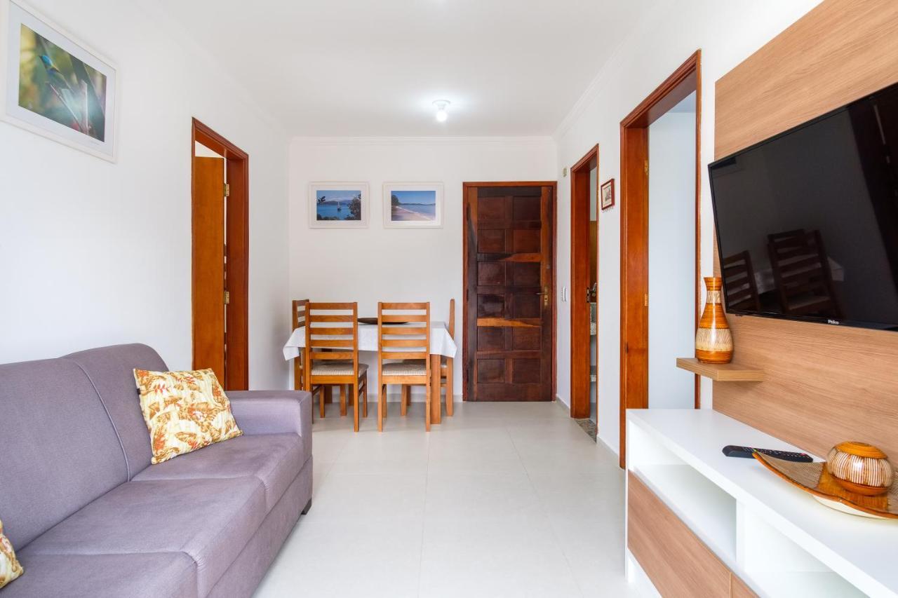 Apartamento A 100 Metros Da Praia - 01 Dormitorio - Edificio Agua Viva อูบาตูบา ภายนอก รูปภาพ