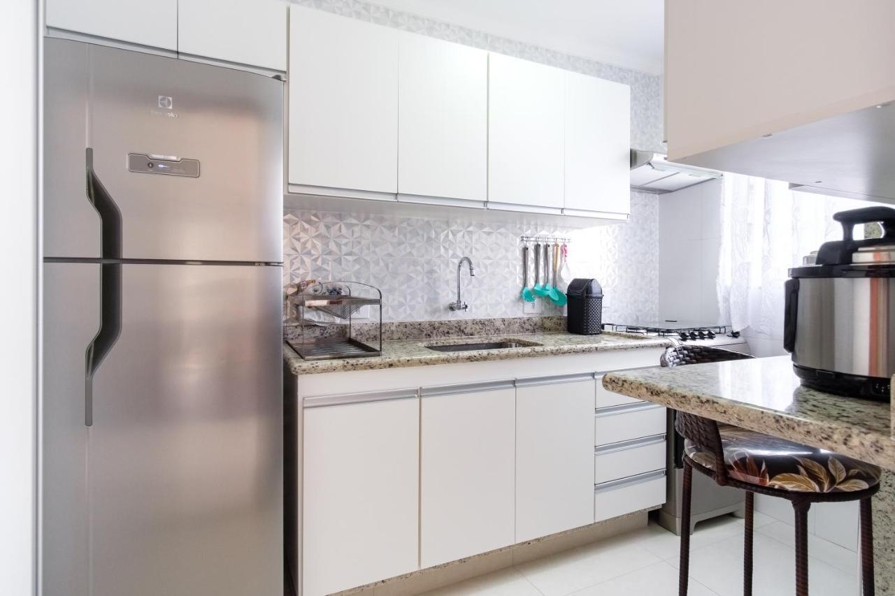 Apartamento A 100 Metros Da Praia - 01 Dormitorio - Edificio Agua Viva อูบาตูบา ภายนอก รูปภาพ