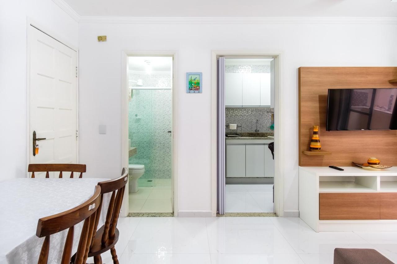 Apartamento A 100 Metros Da Praia - 01 Dormitorio - Edificio Agua Viva อูบาตูบา ภายนอก รูปภาพ