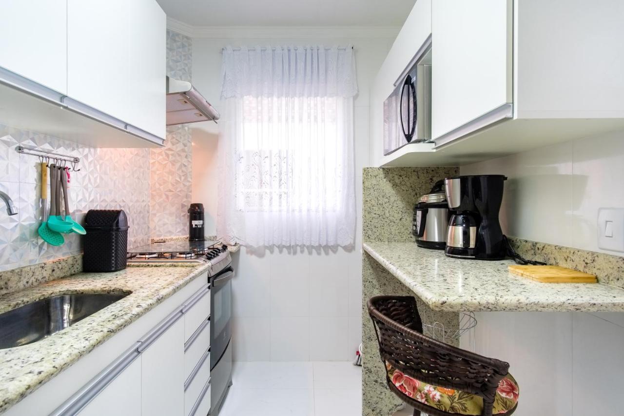Apartamento A 100 Metros Da Praia - 01 Dormitorio - Edificio Agua Viva อูบาตูบา ภายนอก รูปภาพ