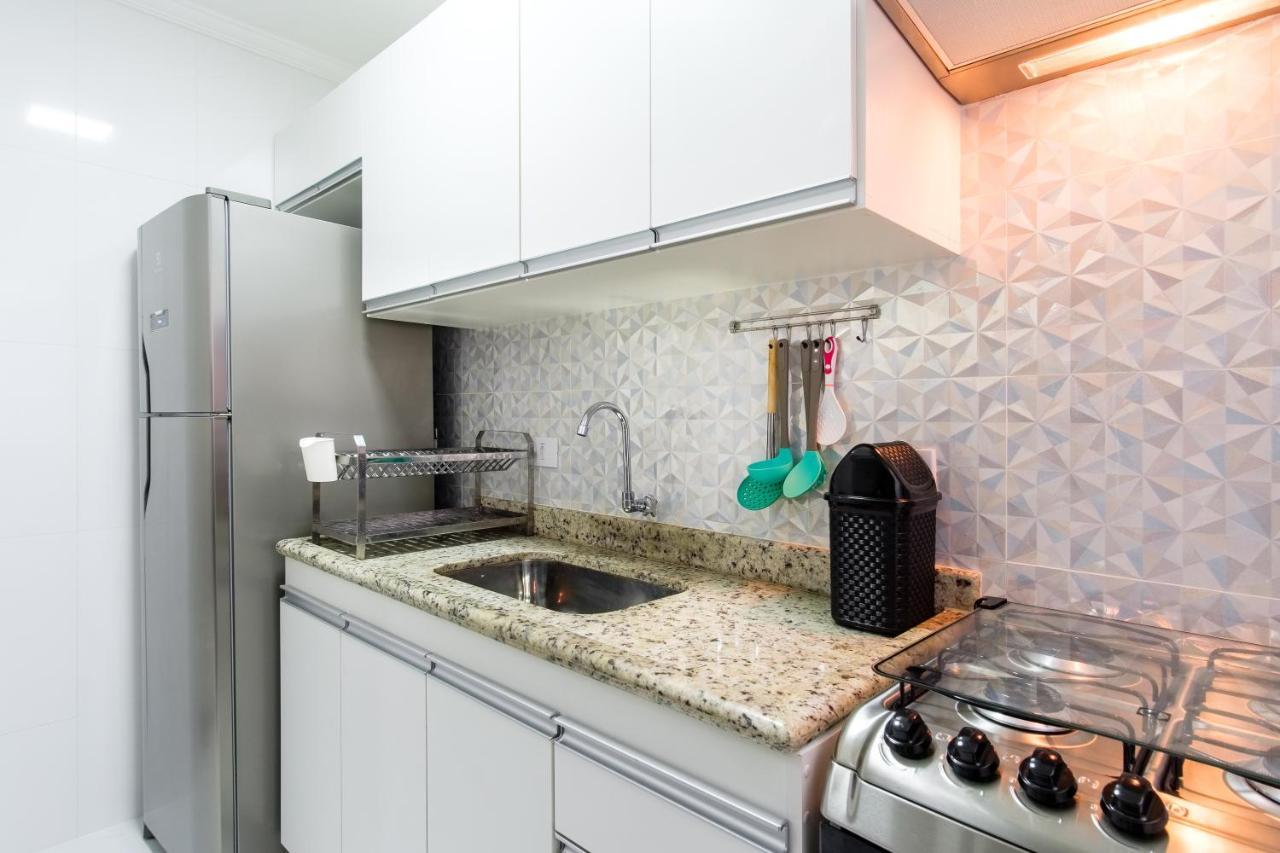 Apartamento A 100 Metros Da Praia - 01 Dormitorio - Edificio Agua Viva อูบาตูบา ภายนอก รูปภาพ