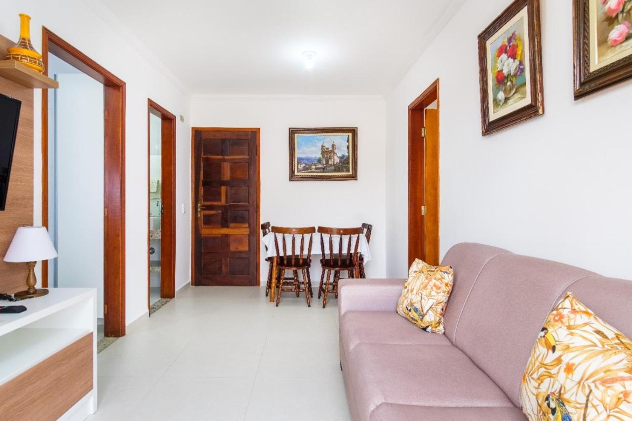 Apartamento A 100 Metros Da Praia - 01 Dormitorio - Edificio Agua Viva อูบาตูบา ภายนอก รูปภาพ