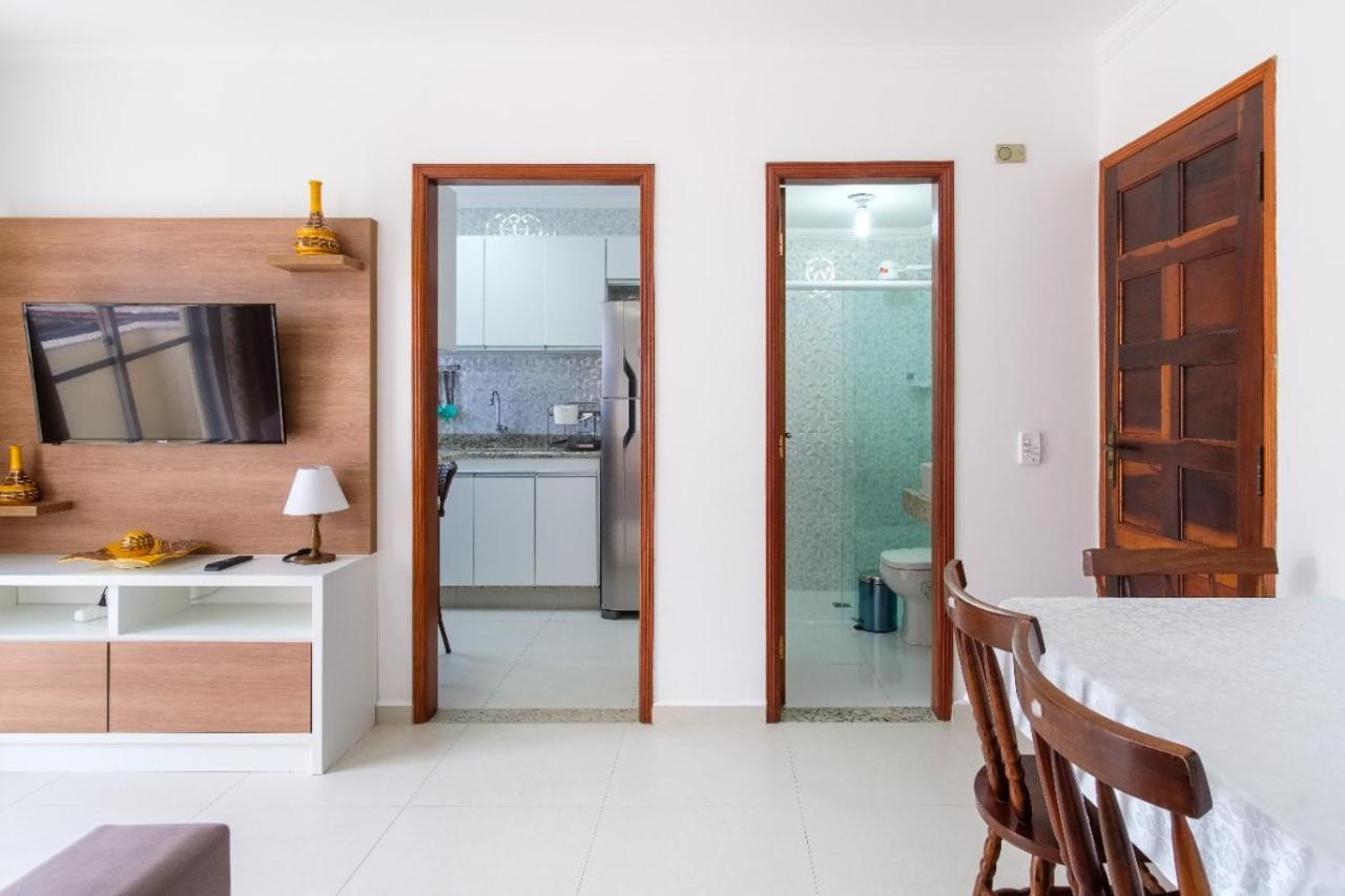 Apartamento A 100 Metros Da Praia - 01 Dormitorio - Edificio Agua Viva อูบาตูบา ภายนอก รูปภาพ