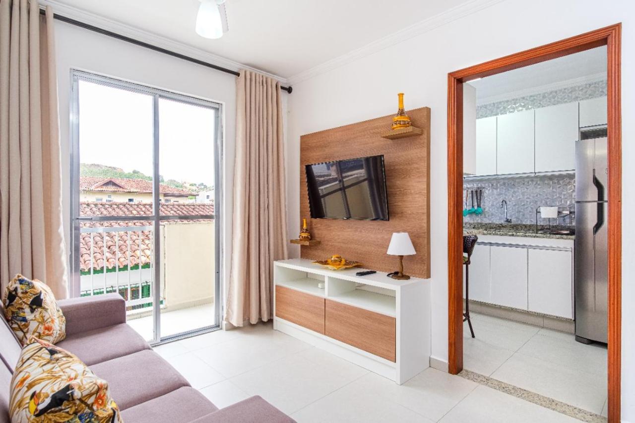 Apartamento A 100 Metros Da Praia - 01 Dormitorio - Edificio Agua Viva อูบาตูบา ภายนอก รูปภาพ